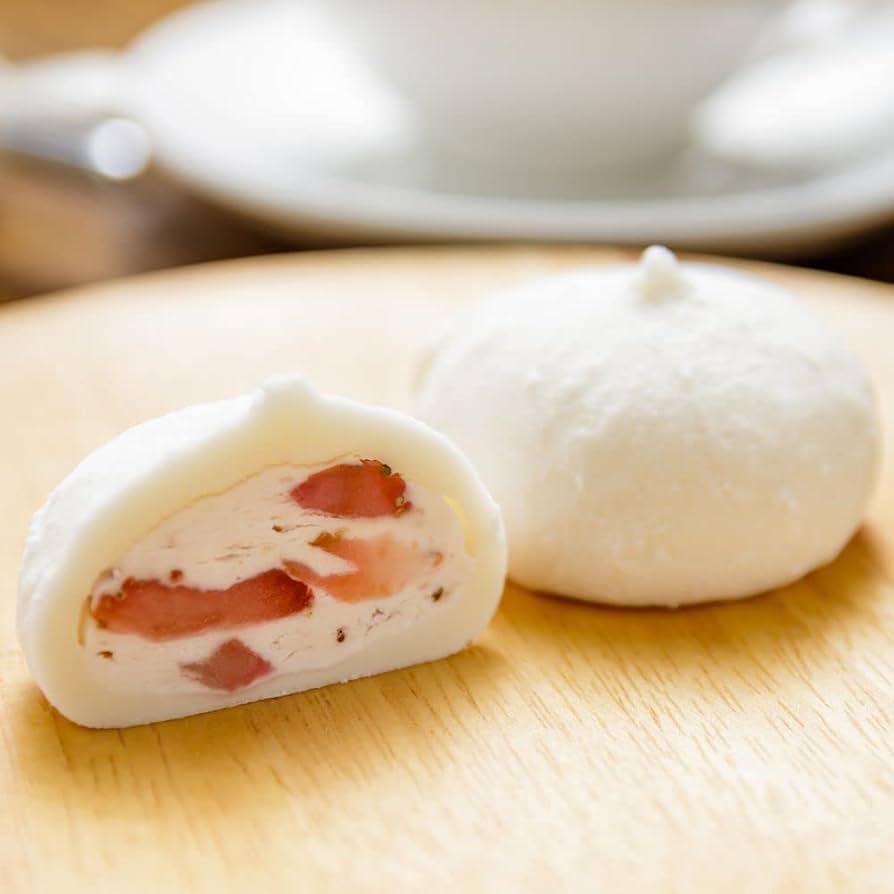 Amazon | 北の菓子 菓風 北国のいちご大福 【8個入り】 大福 生